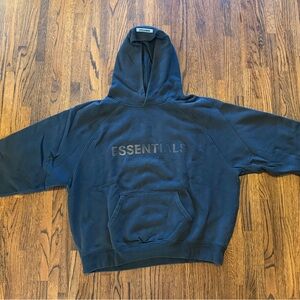 Fear Of God Essentials Charcoal Hoodie for Men